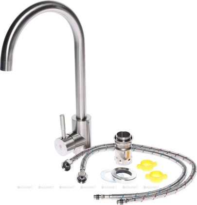 Смеситель для кухни Orange Steel M99-005ni никель Смеситель для кухни Orange Steel M99-005ni никель