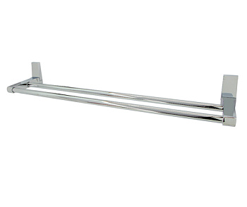Держатель полотенец Lopau двойной, 63,5х7,8х13,5 см, хром, K-6040