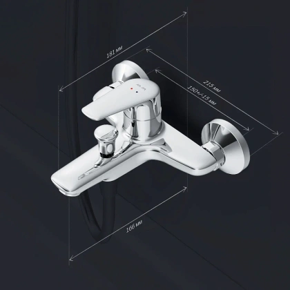 Смеситель для ванны/душа F85E10000 Joy