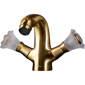 Смеситель для биде, Camelia бронза