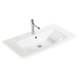 Тумба с раковиной подвесная  BelBagno ALBANO-CER 80 Rovere Nature Grigio, раковина белая Тумба с раковиной подвесная  BelBagno ALBANO-CER 80 Rovere Nature Grigio, раковина белая