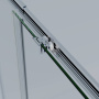 Душевой уголок Rapid-N VSS-3RN8080E10CL, (700-800)x(700-800), хром, стекло прозрачное