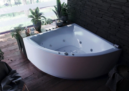 Ванна  Юпитер гидромасс.ПН с фр.экр.