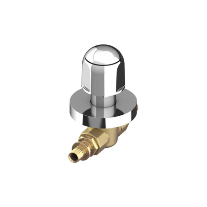 Шаровый кран скрытого монтажа 20 с рукояткой