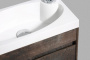 Тумба с раковиной подвесная с дверкой BelBagno PIETRA MINI 46-L Stucco Cemento, раковина белая Тумба с раковиной подвесная с дверкой BelBagno PIETRA MINI 46-L Stucco Cemento, раковина белая