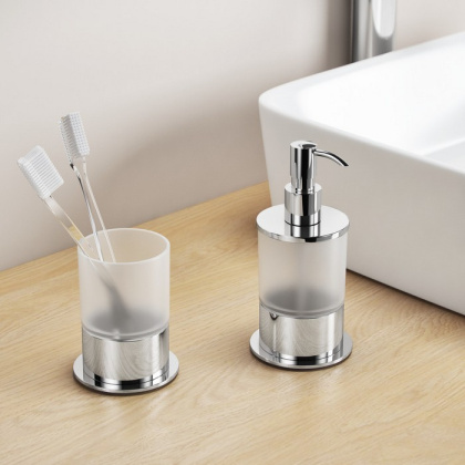 Стакан настольный EXCELLENT Kobo (хром)