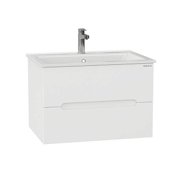 Тумба Onika Айленд 70 подвесная, белая (ум. Бергамо Нова 70)