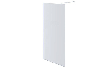 AQ NAR 6310-110 Душевая перегородка Walk in с держателем 1100x2000 профиль хром, стекло прозрачное