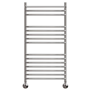 Полотенцесушитель водяной Point Альфа PN05150SP П14 500x1000 с полкой, хром