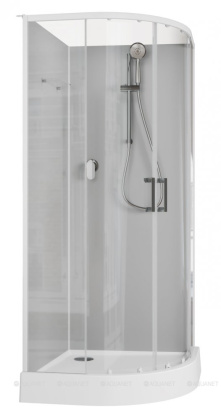 Душевая кабина Aquanet Passion EVO R white 90x90 набор 2