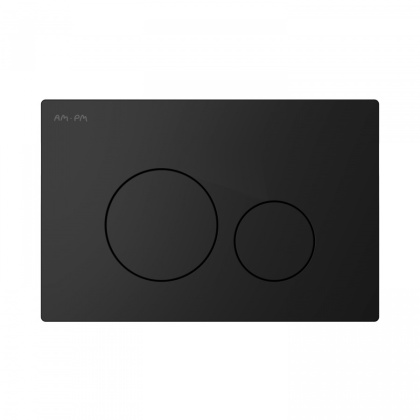 I049038 Pro L, клавиша для Инсталляции пневматическая, пластик, Черный матовый