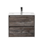 Тумба с раковиной подвесная BelBagno KRAFT 60 Rovere Tabacco, раковина белая Тумба с раковиной подвесная BelBagno KRAFT 60 Rovere Tabacco, раковина белая