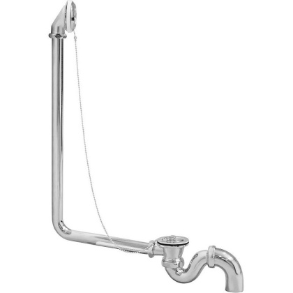 Слив-перелив для ванны Wirquin (хром), шт Слив-перелив для ванны Wirquin (хром), шт