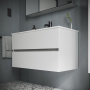 Тумба подвесная SANCOS Urban 790х450х550, c двумя ящиками оснащенными доводчиками, белый глянец , арт. UR80W Тумба подвесная SANCOS Urban 790х450х550, c двумя ящиками оснащенными доводчиками, белый глянец , арт. UR80W