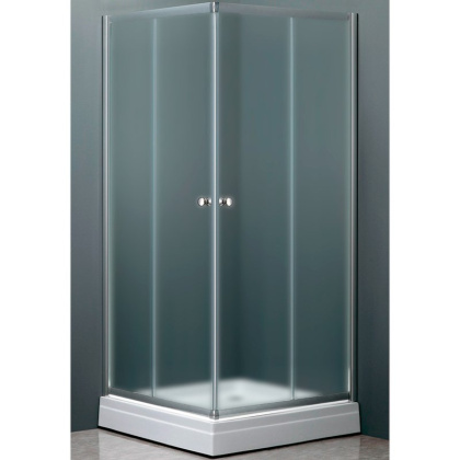 Душевой уголок RGW Dolphin TN-206-J 90x90 28912699-101 профиль Хром стекло рифленое