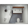 Акриловая ванна Riho Rething Space 160x75 R Акриловая ванна Riho Rething Space 160x75 R
