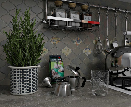 Декор OP\A162\65000 Арабески котто орнамент 6.5*6.5*7 (уп\26шт), шт