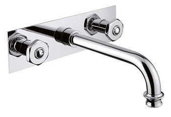 APHRODITE-BLS2-02-Sw Встраиваемый смеситель для раковины Исполнение: Бронза, Ручки: Swarovski 