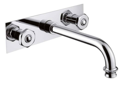 APHRODITE-BLS2-02-Sw Встраиваемый смеситель для раковины Исполнение: Бронза, Ручки: Swarovski 