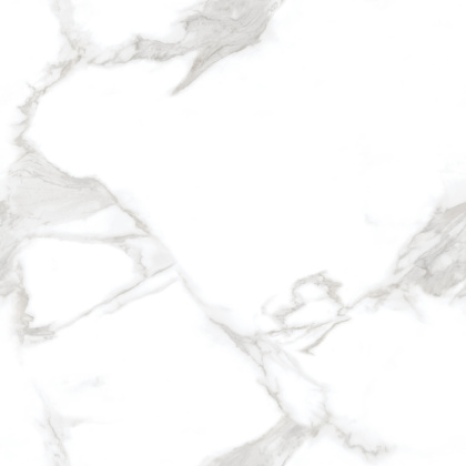 Statuario Perfect Silver Керамогранит белый 60х60 Полированный