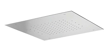 CZR-SDU1-50-01 Верхний душ встраиваемый с функцией дождя с хромотерапией 9 цветов и пультом управления, 500x500 мм Исполнение: Хром 