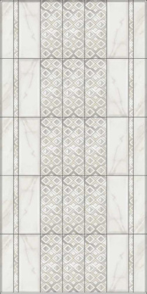 Декор OS\A19\15135 Сибелес белый 15*40*8 (уп\10шт), шт