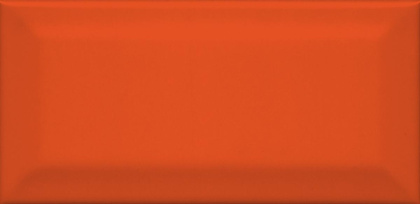 Плитка настенная 16075 Клемансо оранжевый грань 7,4*15 (80шт/0,89м2), м2