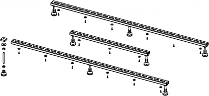 Ножки для душевого поддона Riho Basel 406, 416, 432 - 8 опор POOTSET64