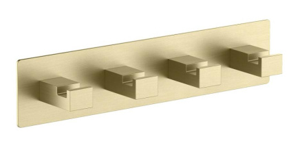 Вешалка Timo Selene 17015/17 четыре крючка, золото матовое