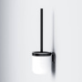 Стойка с туалетной щеткой X-Joy, 37,8х9,8х11,4 см, черная, A8433322