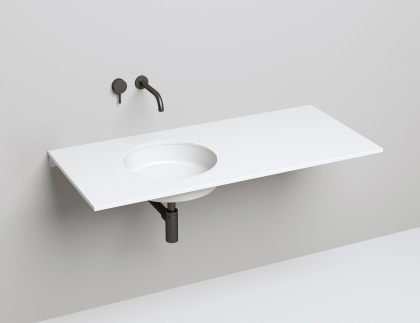 Раковина Salini MAREA 04 1802204MRF S-Stone покраска по RAL полностью, полувстраиваемая, матовая