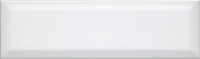Плитка настенная 9010 Аккорд белый грань (28,5см*8,5см*9,2мм) (40шт/0,97м2) глянцевый, м2