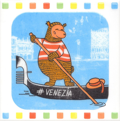 Декор Большое путешествие Venezia NT/A213/5009 20*20 , шт Декор Большое путешествие Venezia NT/A213/5009 20*20 , шт