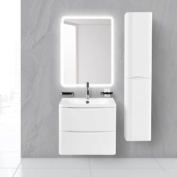 Тумба с раковиной подвесная BelBagno ACQUA 70 Bianco Lucido, раковина белая Тумба с раковиной подвесная BelBagno ACQUA 70 Bianco Lucido, раковина белая