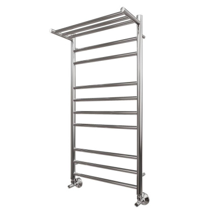 Полотенцесушитель водяной Point Аврора PN10150P П9 500x1000 с полкой, хром Полотенцесушитель водяной Point Аврора PN10150P П9 500x1000 с полкой, хром