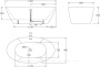 Акриловая ванна BELBAGNO BB68-1800, 1800x900x600 Акриловая ванна BELBAGNO BB68-1800, 1800x900x600