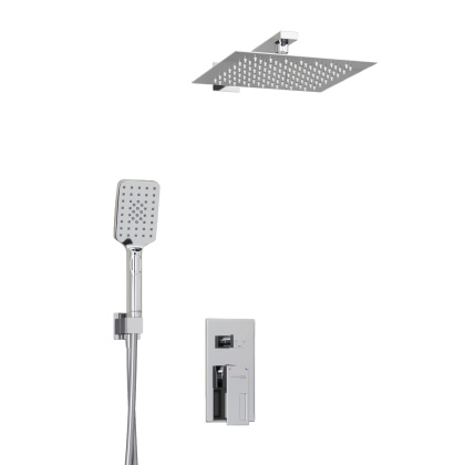 A16590 Встраиваемый комплект для душа с верхней душевой насадкой и лейкой Wasserkraft