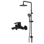 F42890A14 Gem набор 2в1: Смеситель д/ванны/душа, верхний душ d 220 мм, ручн.душ 110 мм, 1 ф-ция, душевая