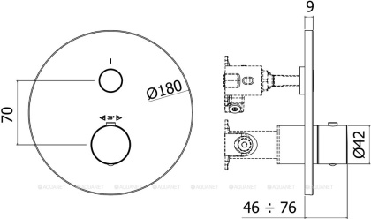 Смеситель для душа Paffoni Compact Box CPT013HGSP Смеситель для душа Paffoni Compact Box CPT013HGSP