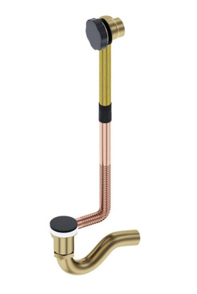 Слив перелив Timo 8004/03 черный матовый Слив перелив Timo 8004/03 черный матовый