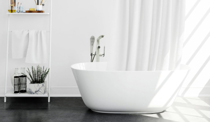 Смеситель Lemark Melange LM4944CW для ванны, напольный Смеситель Lemark Melange LM4944CW для ванны, напольный