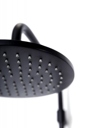 NAUTIC-CD-25-SR Душевая стойка со смесителем, ручным и верхним душем 250 мм ABS, исполнение Sunrise