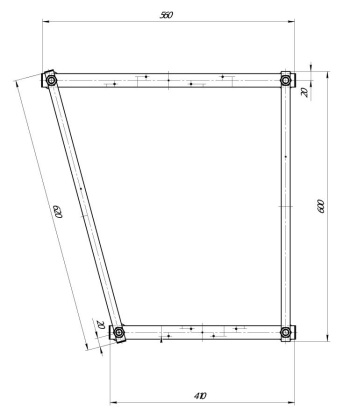 Комплект ножек для ванны "Convey"