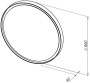Зеркало Allen Brau Infinity 60 1.21022.BL черный Зеркало Allen Brau Infinity 60 1.21022.BL черный