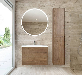 Тумба с раковиной подвесная BelBagno KRAFT 60 Pino Pasadena, раковина белая Тумба с раковиной подвесная BelBagno KRAFT 60 Pino Pasadena, раковина белая