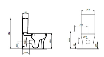 Бачок для унитаза Allen Brau Priority/Infinity 4.XX000.20 белый глянец
