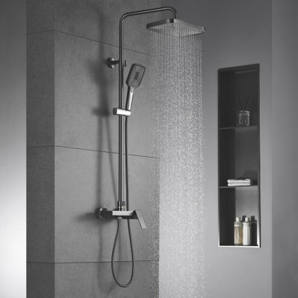 Душевая стойка со смесителем ROSE R18T R1836T-6