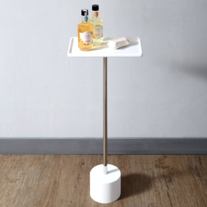 Стойка для ванной комнаты ABBER Stein AS1635 белая матовая Стойка для ванной комнаты ABBER Stein AS1635 белая матовая