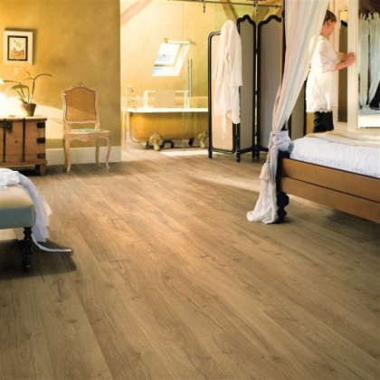 Ламинат Quick-step Impressive IM1848 Дуб классический натуральный (8мм/32кл/1,835м2), м2