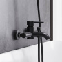 361000300 Scandinavian Pure, Смеситель для ванной и душа, чёрный